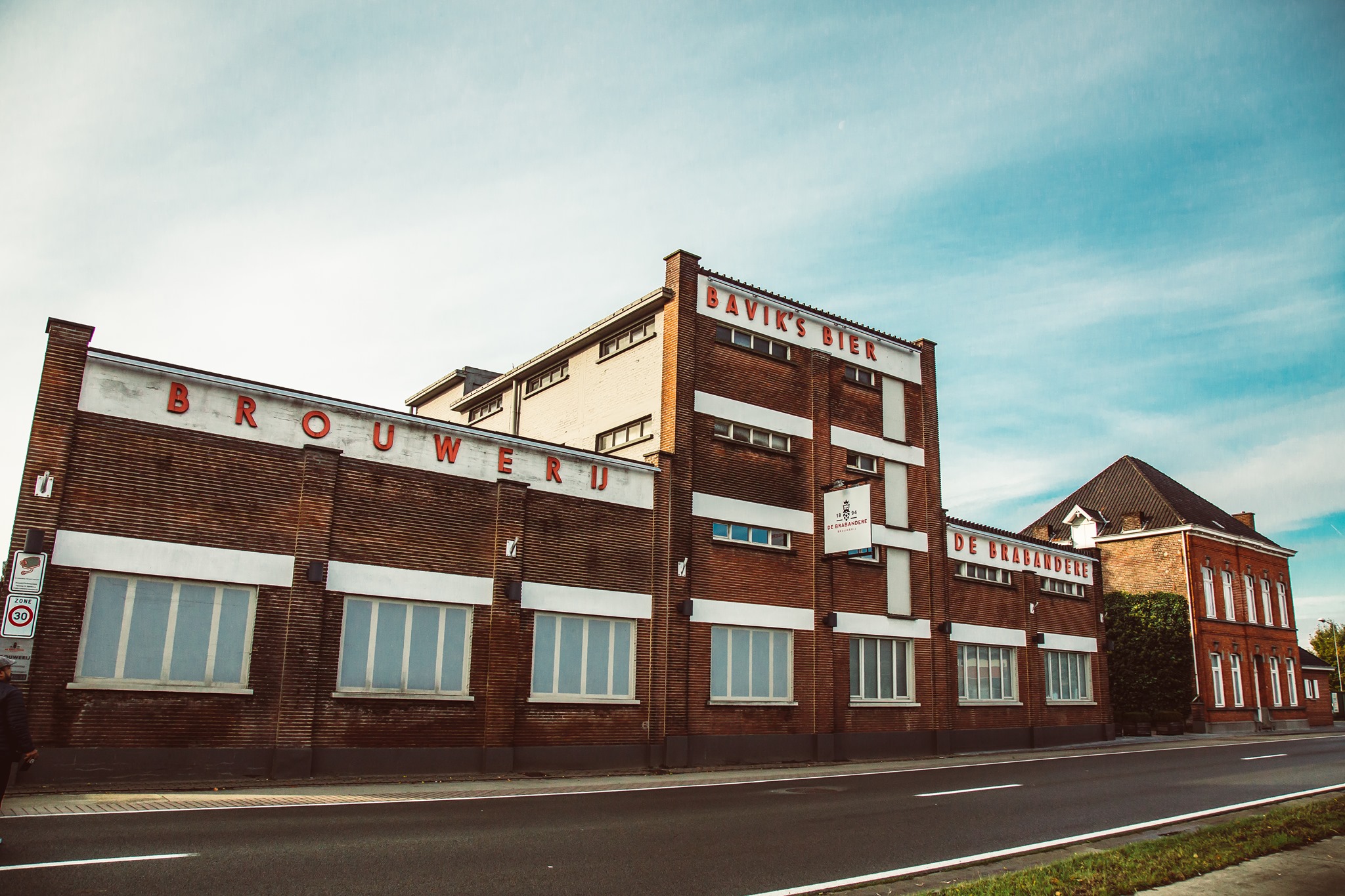 Exterior view of De Brabandere brewery - Petrus Oud Bruin: Sweet and Sour Kiss from the Heart of Flanders