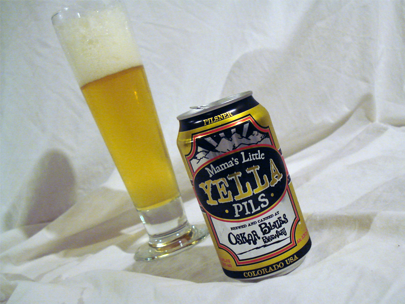 Mama's Little Yella Pils has a unique beer can design with many striking motifs - Mama's Little Yella Pils: A Golden Gem That Refreshes the Soul