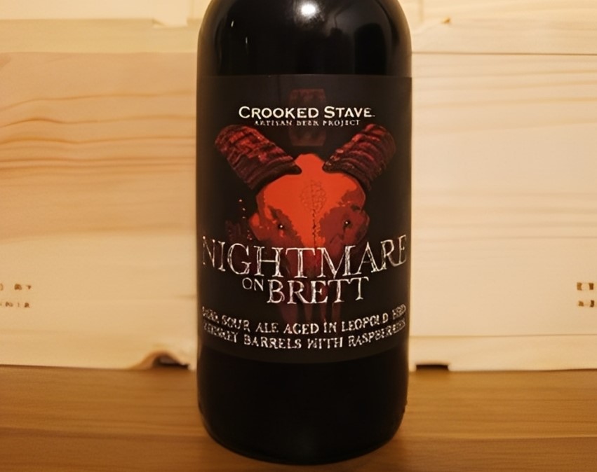 Nightmare On Brett Raspberry has a unique beer can design with a picture of his mother - Nightmare On Brett Raspberry: A Drunken Love Variation