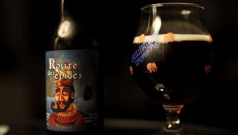 Route des Epices Lied von Roggen und rosa Pfeffer