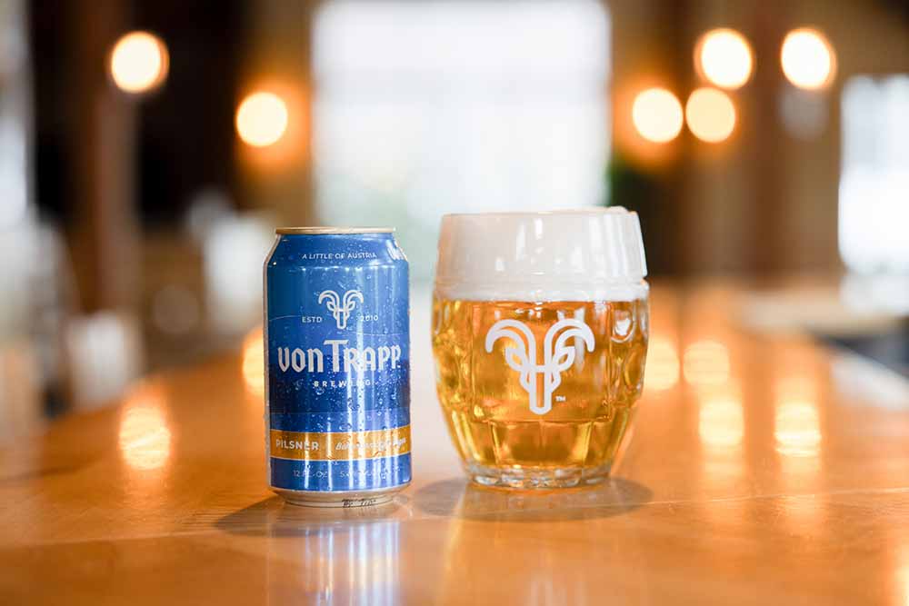 Von Trapp Pilsner Gold Enamel Of Love And Heritage