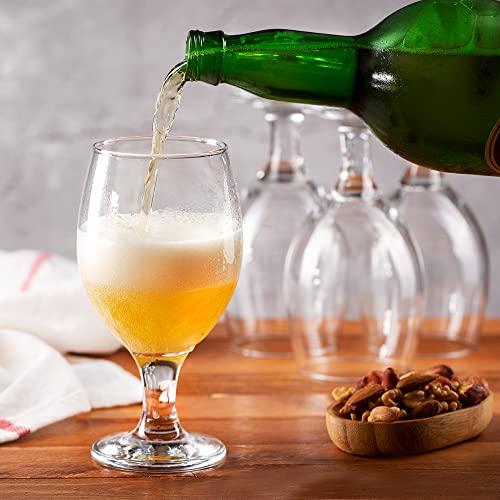 Newton: Fresh Green Apple Flavor from Belgium Craft Beer Glasses Set of 6 Belgian Style Stemmed Tulip Classics IPA Beer Tasting Glassware 13 12 oz 468851 500x500 - Newton: Fresh Green Apple Flavor From Belgium