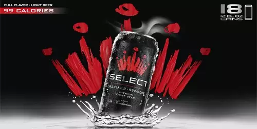 groß - Budweiser Select: Eine Erklärung der Erfrischung