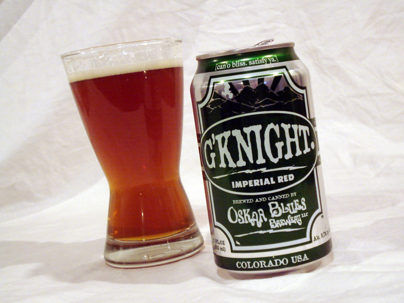 G'Knight Beer Cans and Glasses