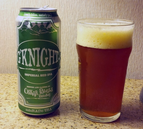 oskar blues gknight imperial red ipa - G'Knight: Red A Pride From Colorado