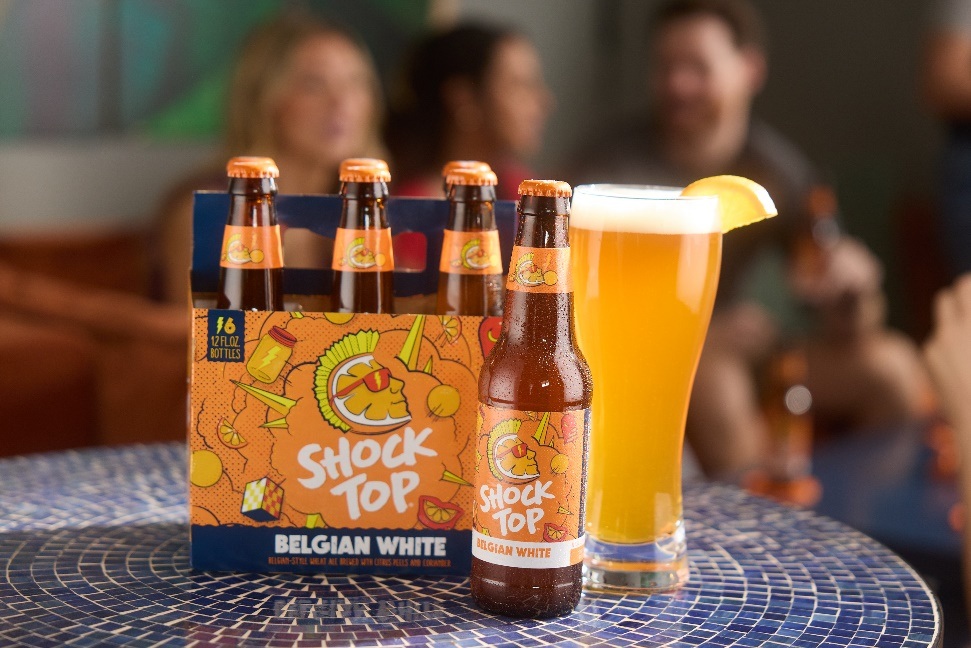 Refreshing Shock Top Belgian White Refreshing Shock Top Belgian White