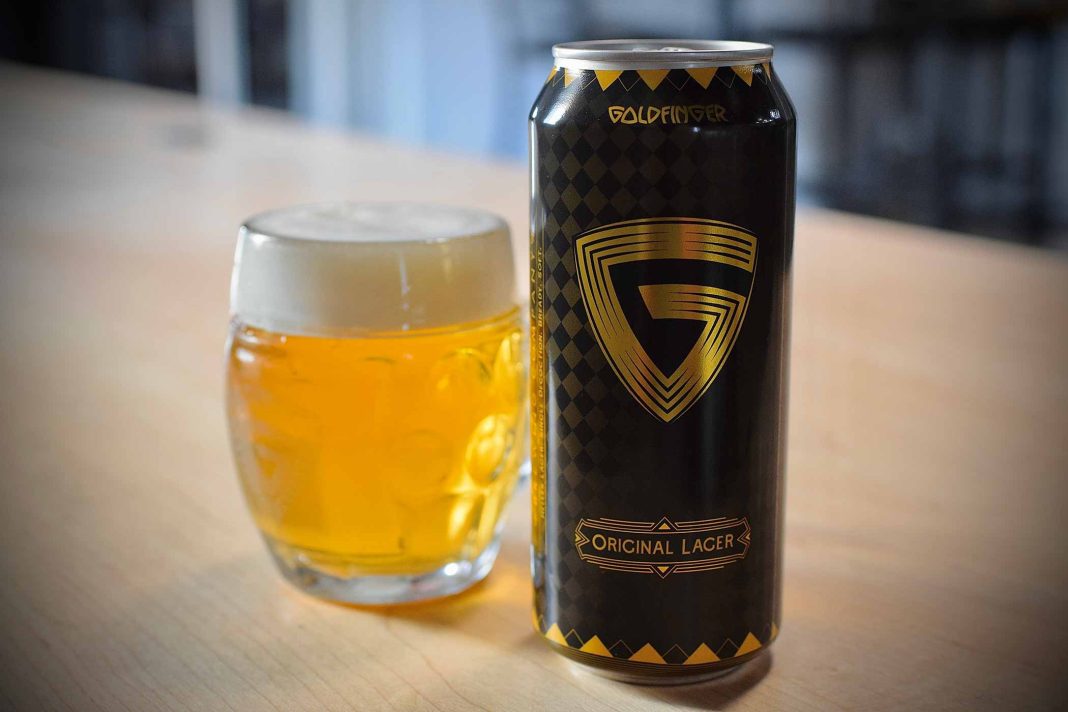 Goldfinger Original Lager: Golden Light for the Awakened Soul