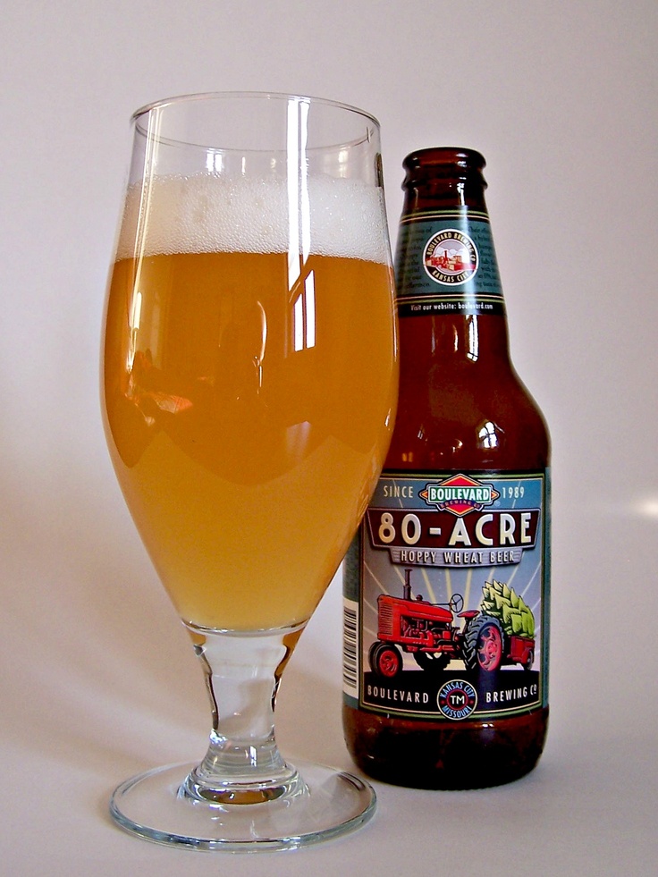 80 Acre Hoppy Wheat has a unique design with an impressive image of a motorbike - 80-Acre Hoppy Wheat: A Gentle Variation of Hop Forest