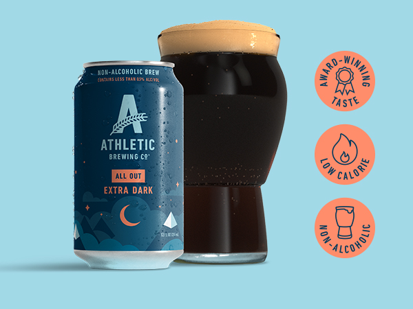 All Out Extra Dark has an impressive design with starry night images and lazy face - All Out Extra Dark: Irresistible Attraction For Sober Souls