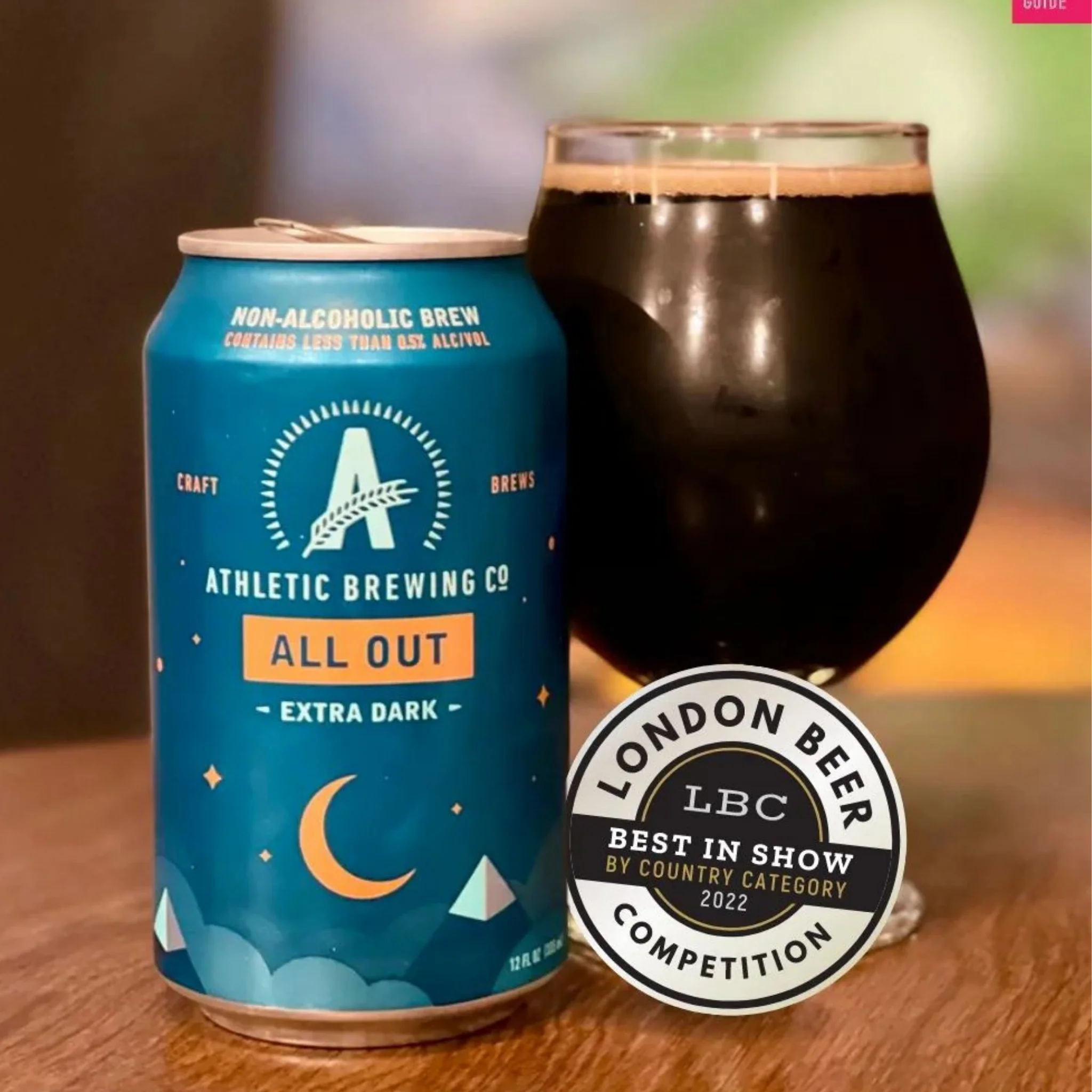 All Out Extra Dark and its three medals of honor - All Out Extra Dark: Irresistible Attraction for the Sober Mind