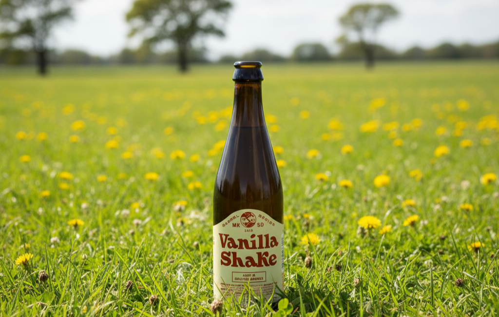 Bier-Geek, Vanille-Shake, im Fass gereifter Bourbon, betrunkenes Meisterwerk