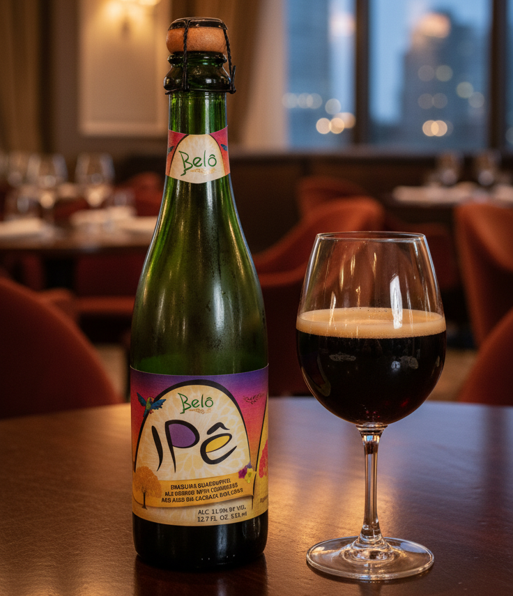 Belo Ipe has a striking design with bright, clear colors - Belo Ipe: A Multi-Sensory Journey Through a Glass of Brazilian Beer