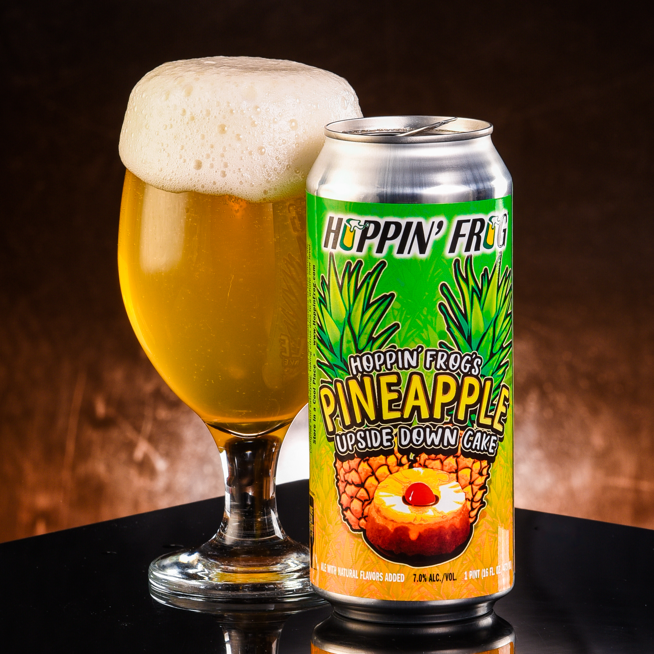 Pineapple Upside Down Cake: Giấc Mộng Dứa Ngọt Bia co mau dong sang am ap hoac ho phach nhat lap lanh - Pineapple Upside Down Cake: Giấc Mộng Dứa Ngọt