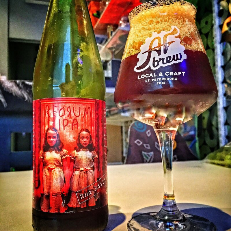 Beer with a warm amber color or a captivating deep golden hue - Redrum IPA 2nd Edition: Classic Men's Whispers from Russia