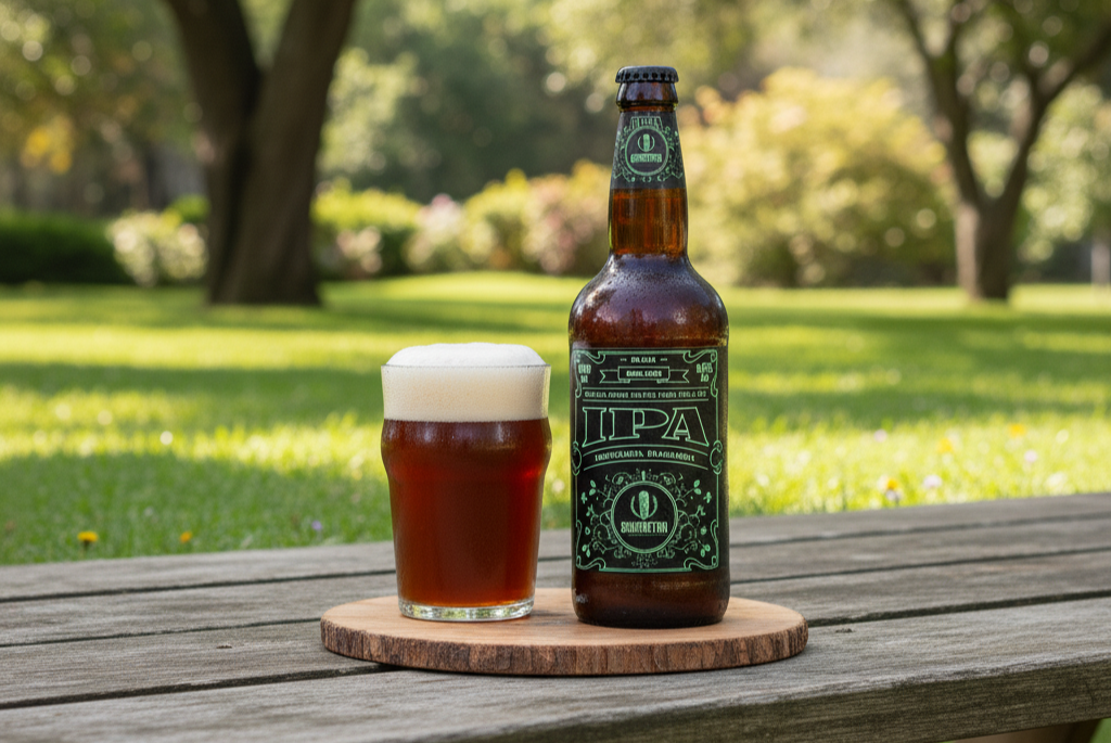 Its amber color is like the last rays of sunshine - IPA: Golden Hops From the Heart of Brazil