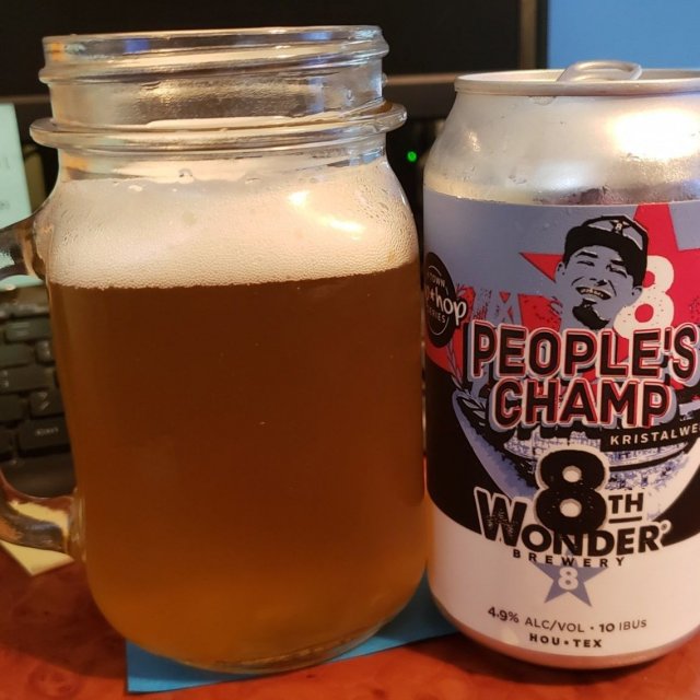 Bia co mau vang rom sang bieng biec trong treo - People's Champ: Linh Hồn Pha L&ecirc; Của Houston