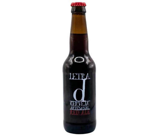 The beer has a dark design with the prominent letter D - D: The Alluring Fusion Between Wine and Craft Beer