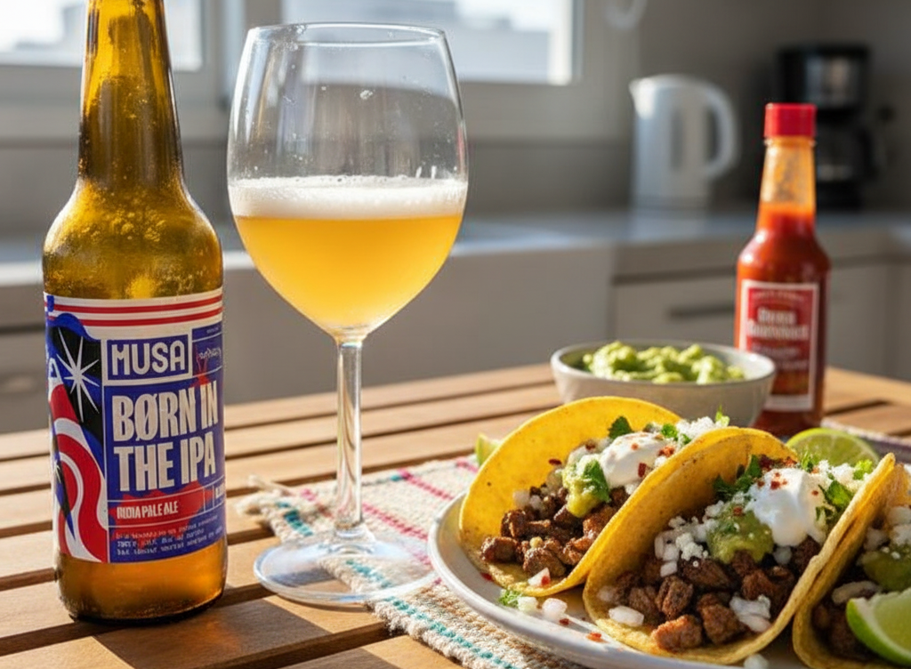This beer goes well with hearty tacos - Born In The IPA: The Story of Musa