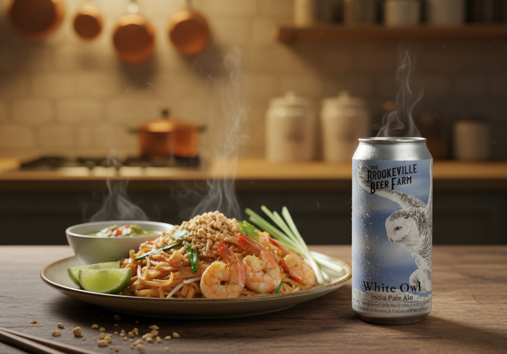 Bia nay phu hop thuong thuc voi mon Thai chua cay dam vi - White Owl India Pale Ale: Lời Th&igrave; Thầm Của C&uacute; Trắng