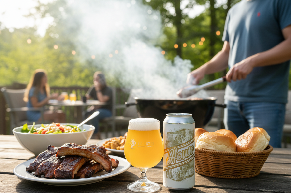 このビールは屋外バーベキューパーティーに最適です1 - ハウスラガー：アメリカのビール純度の頂点