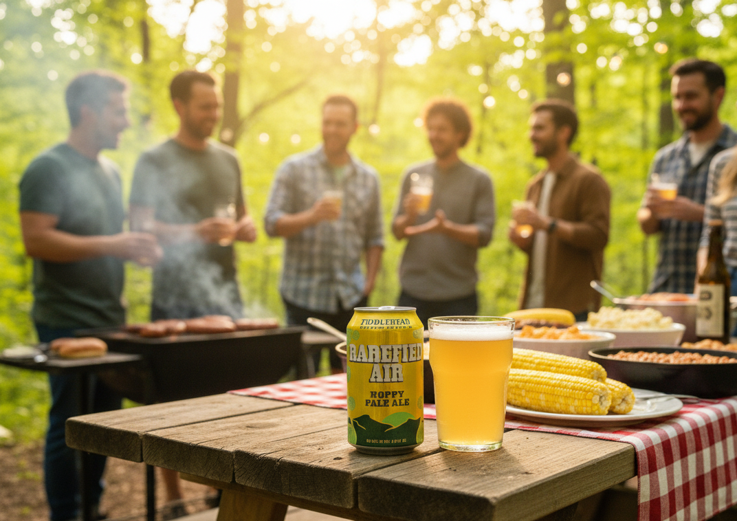 Dieses Bier ist perfekt für Grillabende mit Freunden und Familie - Rarefied Air: Die Essenz von Vermont in einem sonnigen Schluck