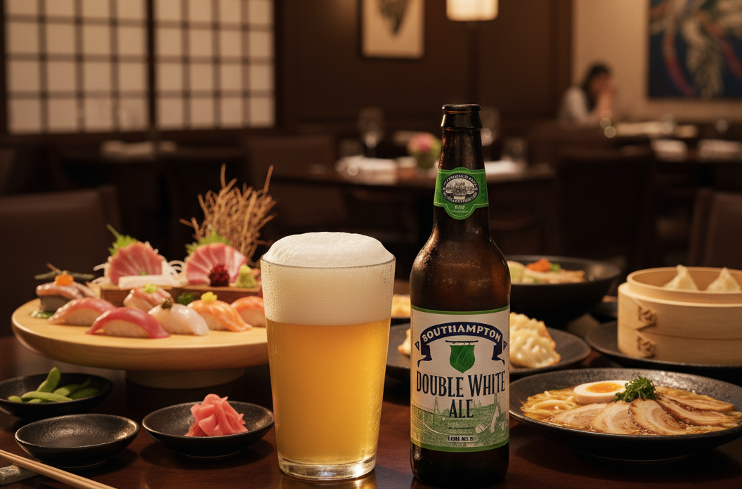 Double White Ale: Tragen Sie Ihren Stolz Bier zum Genießen mit traditionellen japanischen Gerichten 1 – Double White Ale: Tragen Sie die Kraft des Stolzes