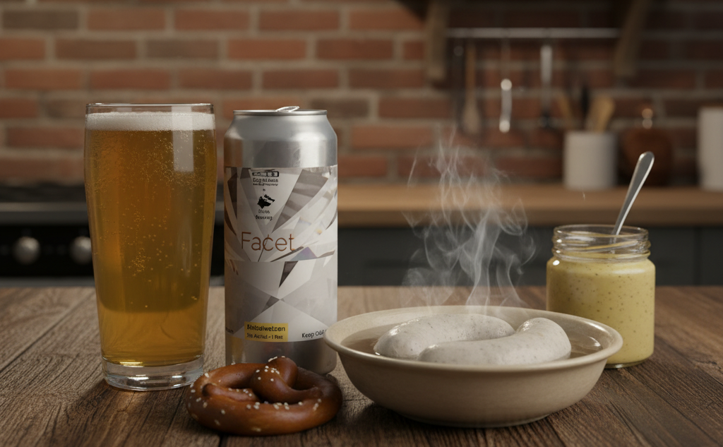 Bier zum Genießen mit Weißwurst mem mai - Facet: Das klare Flüstern von Hefeweizen