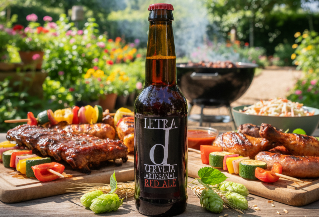 Beer goes well with spicy BBQ meat - D: The Alluring Fusion Between Wine and Craft Beer
