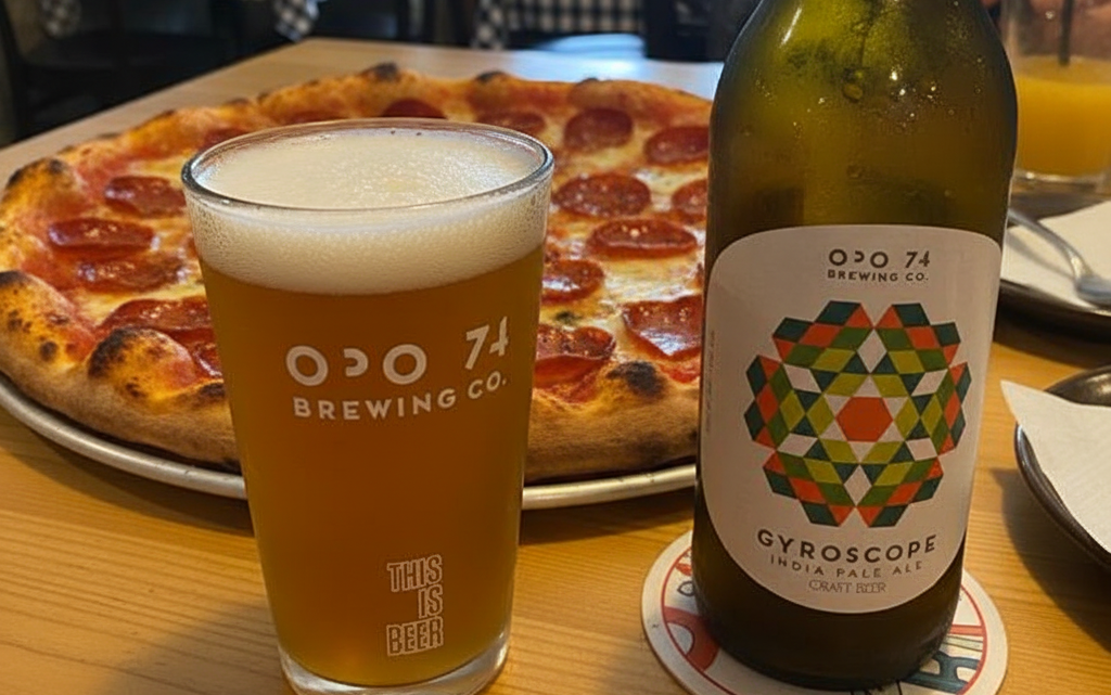 ジャイロスコープ:ポルトの心を魅了するホップの渦 厚切りペパロニピザにはビールがよく合う - ジャイロスコープ:ホップの渦がポルトの心を魅了