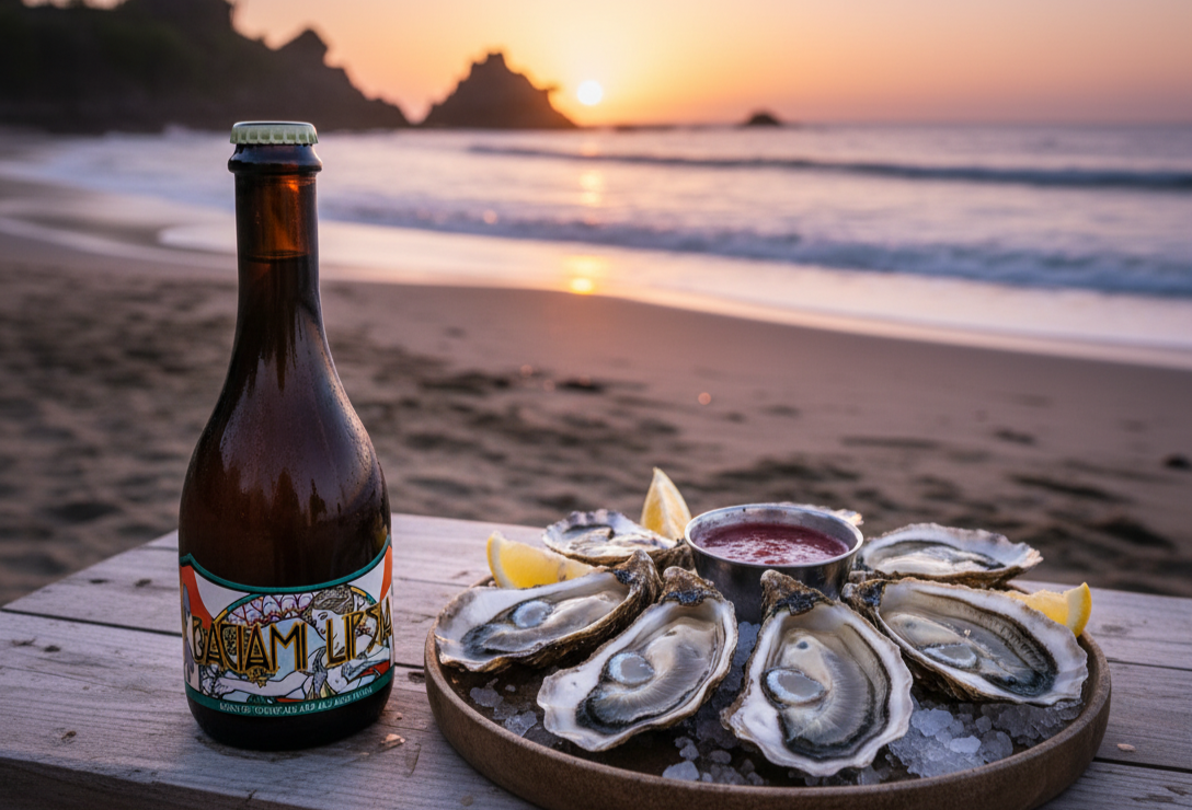 Beer to enjoy with the fresh and delicious seafood of the sea - Baciami Lipsia: A Wild Kiss Imbued with the Soul of Italy