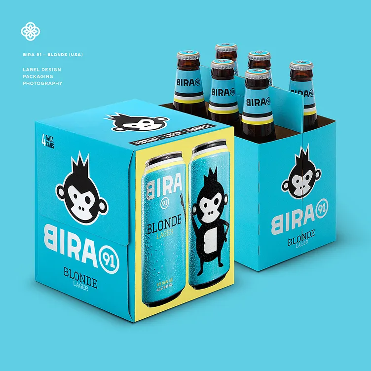 Bira 91 Blonde Lager in both cans and bottles - Bira 91 Blonde: Golden Lager Awakens All Senses