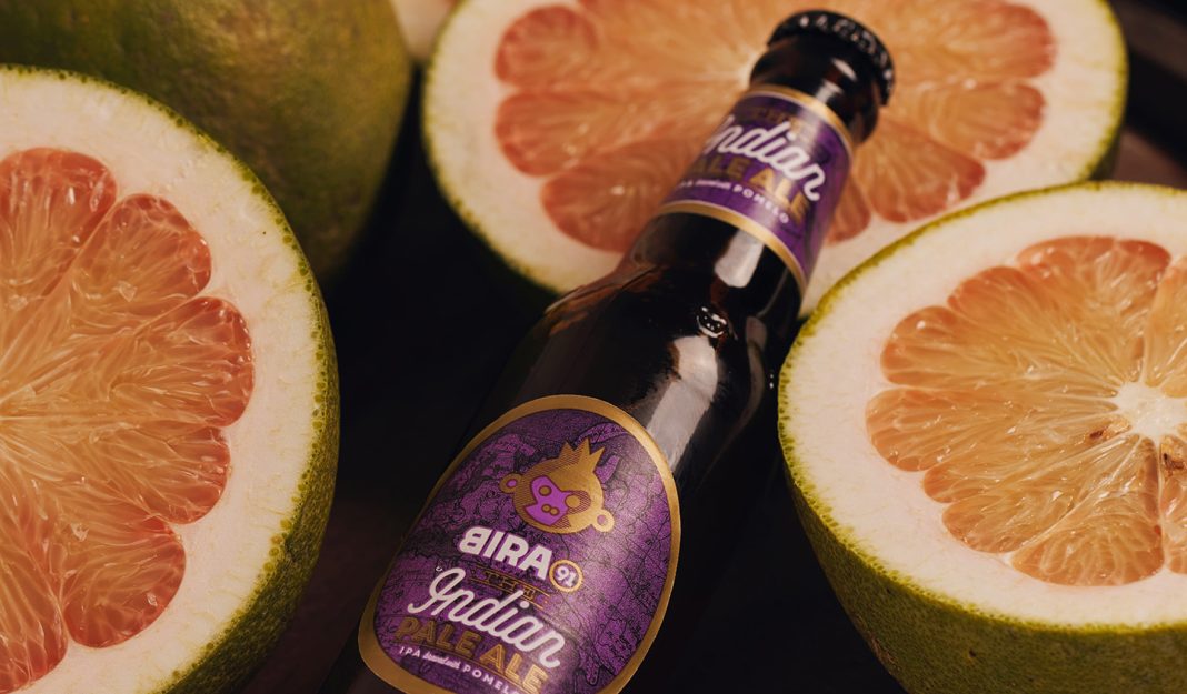 Bira 91 Indian Pale Ale with Pomelo Một Vầng Trăng Bưởi