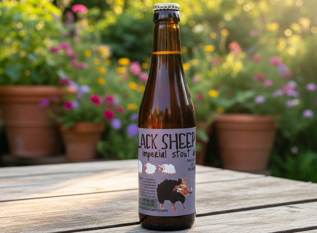 Black Sheep Men Drunk Among White Sheep