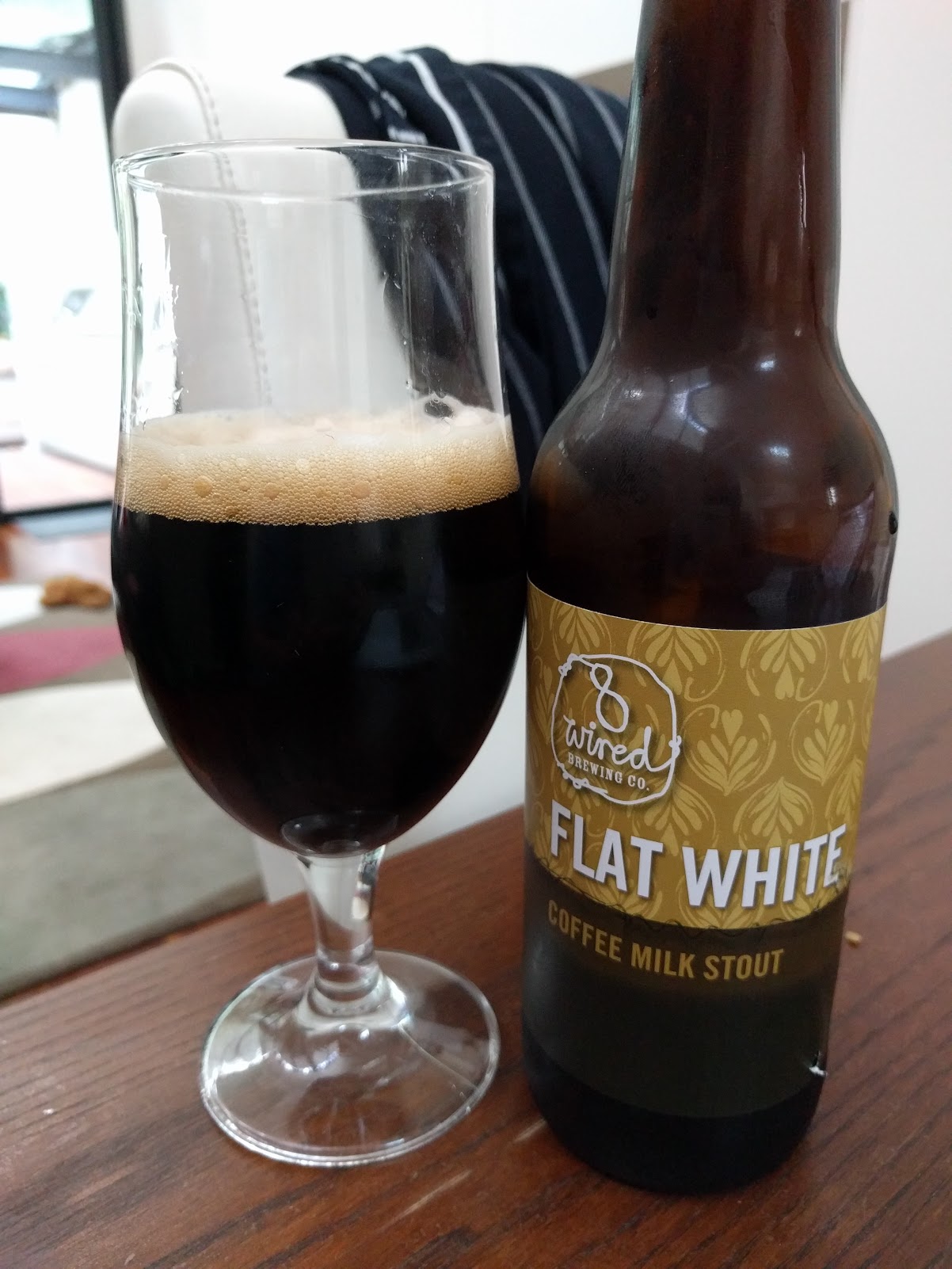 Flat White Coffee Milk Stout: A Drop of Beer in a Can