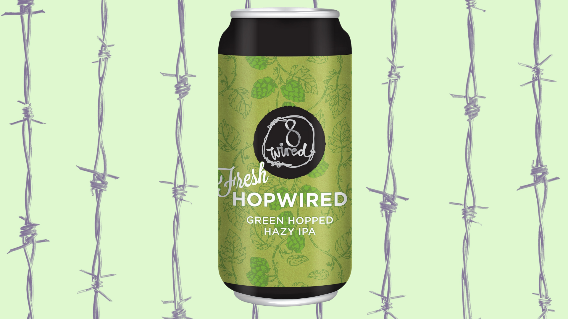 Fresh Hopwired has an impressive blue design with a striking beer name - Fresh Hopwired: Adventure In Every Drop Of Yeast