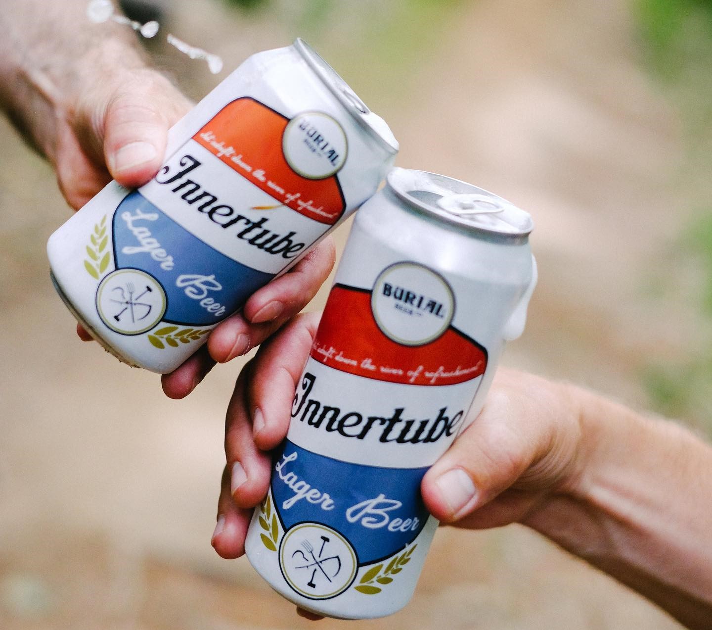 Two cans of Innertube beer together create beautiful and unforgettable memories - Innertube: A Lifebuoy For The Soul To Soar