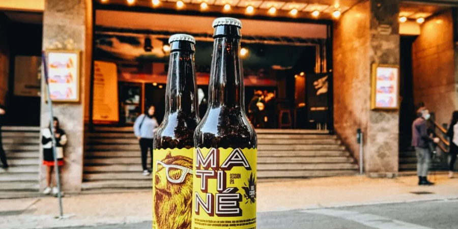 Matiné: Sự Dịu Dàng Của Một English IPA Đích Thực Hinh anh 2 chai bia Matine ngan nap truoc cua nha may bia - Matiné: Sự Dịu Dàng Của Một English IPA Đích Thực