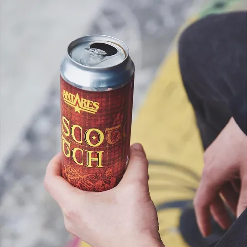 Scotch: The Argentine Southern Fire God Image of Antares Scotch held in his hand, sturdy and majestic - Scotch: The Argentine God of Fire