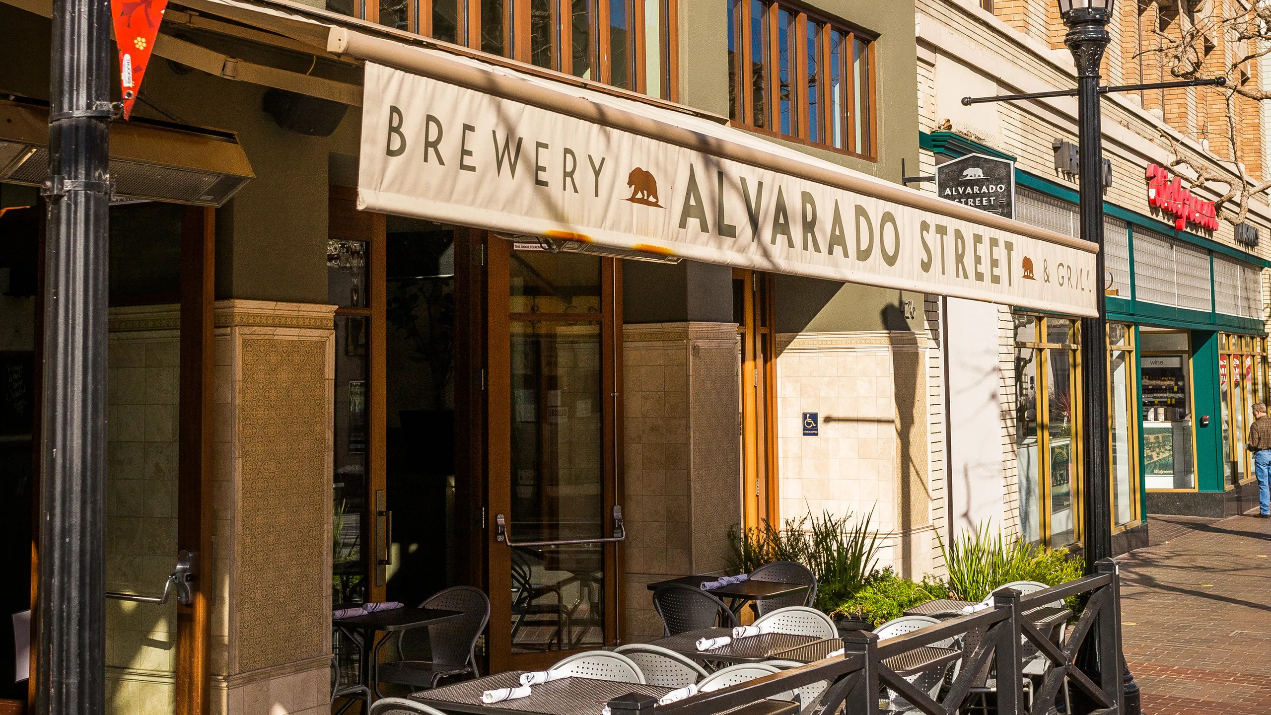 Exterior image of the dreamy Alvarado Street Brewery - Monterey Beer: The Pure Soul of Craft Beer
