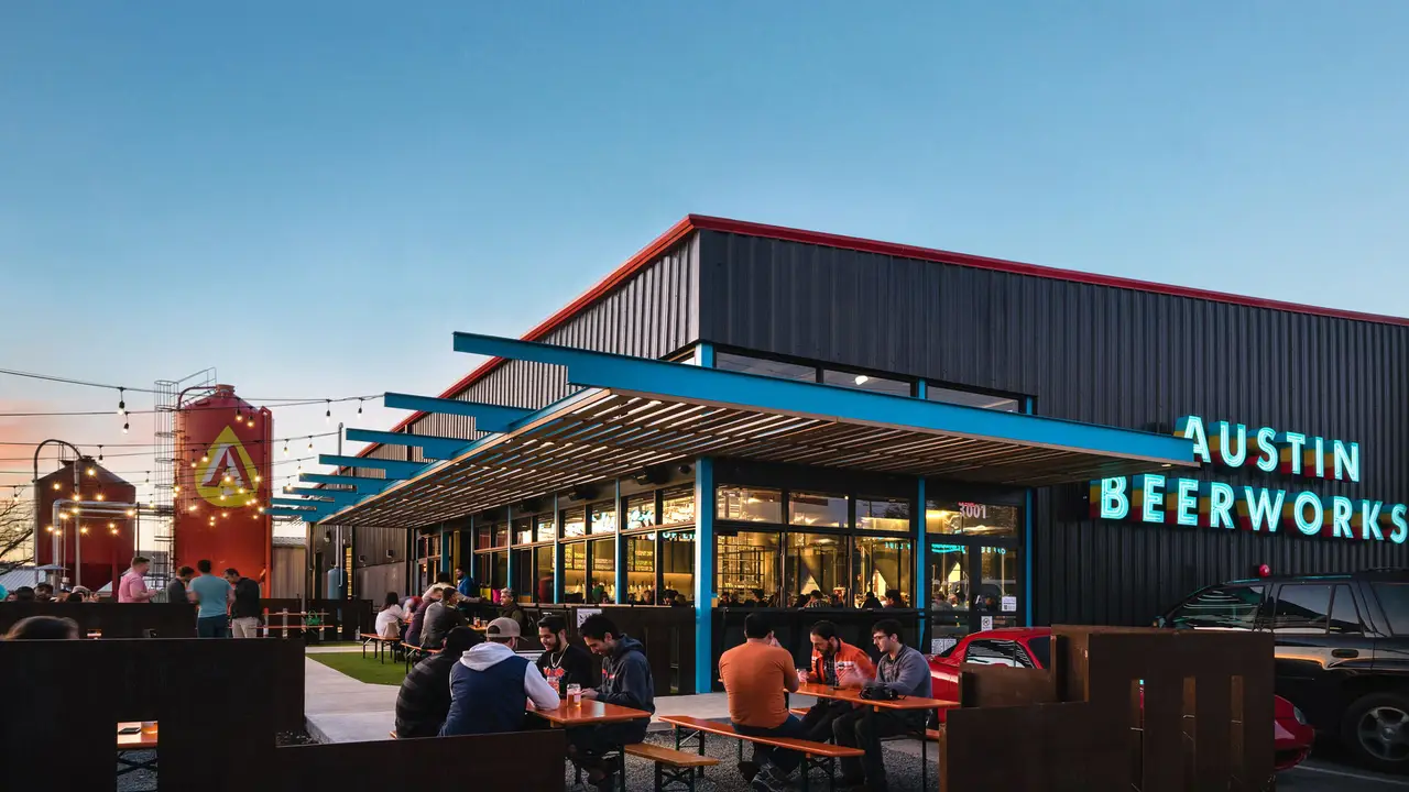 Modern view of Austin Beerworks brewery from the outside - Heisenberg: Story from the Austin Corncob
