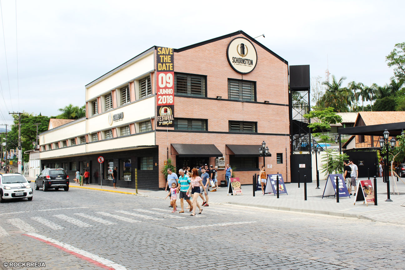 Cervejaria Schornstein Brewery View From Outside - IPA: Golden Hops From The Heart Of Brazil