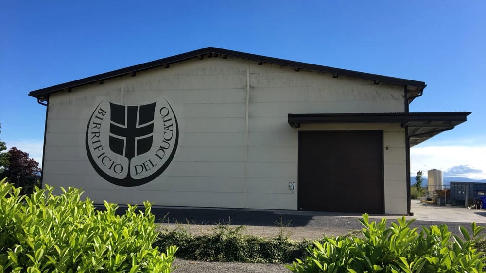 Oud Brunello: An Italian Story Told in the Language of Italian Beer Image of the Birrificio Del Ducato brewery from the outside - Oud Brunello: An Italian Story Told in the Language of Italian Beer