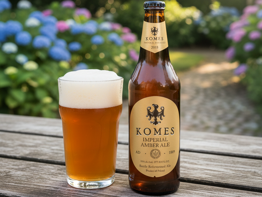 Komes Imperial Amber Ale: Amber Miracle From Poland - Komes Imperial Amber Ale: Amber Miracle From Poland