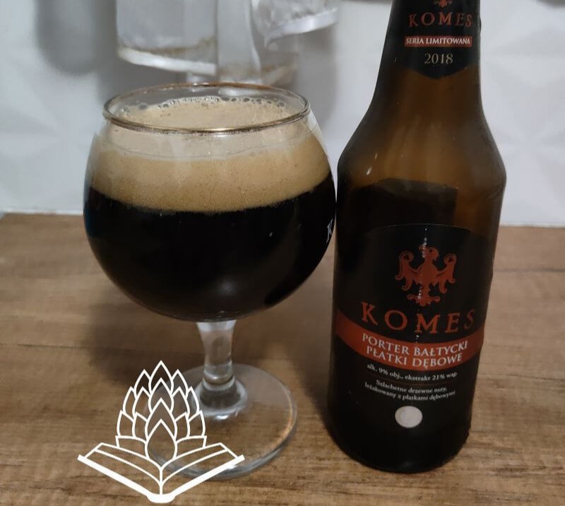 Komes Porter Baltycki Platki Debowe ben canh ly bia day ap bot min - Komes Porter Płatki Dębowe: Lời Th&igrave; Thầm Đầy Quyến Rũ