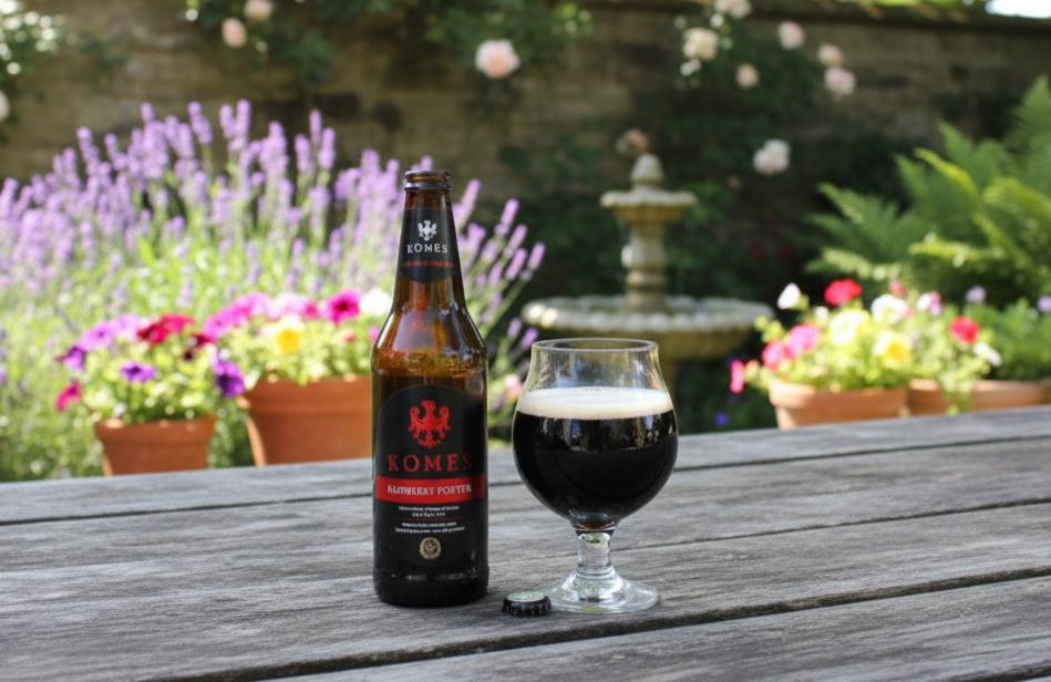 Komes Raspberry (Malinowy) Porter Yeast Drunk From the Heart of Poland