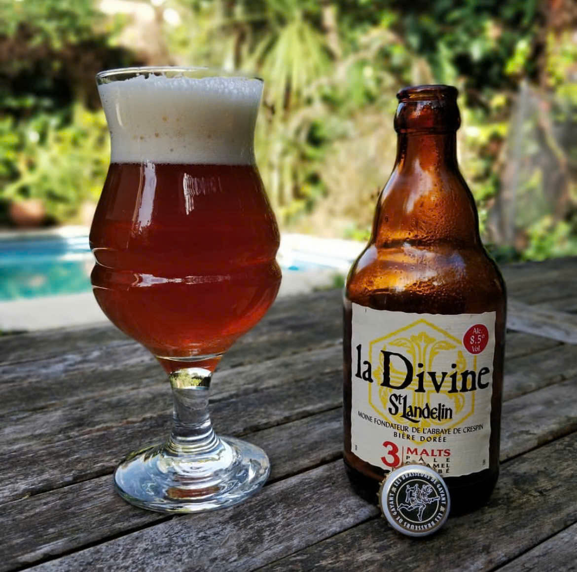 Beer Glass 3 - La Divine: Divine Flavors From the Heart of France