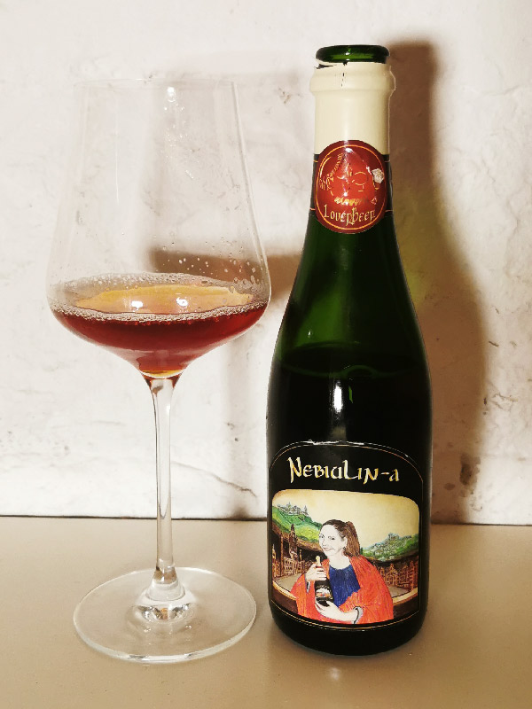 A glass of Nebiulin-a beer, savored to the last delicious drop - Nebiulin-a: The Love Story of Little Nebbiolo