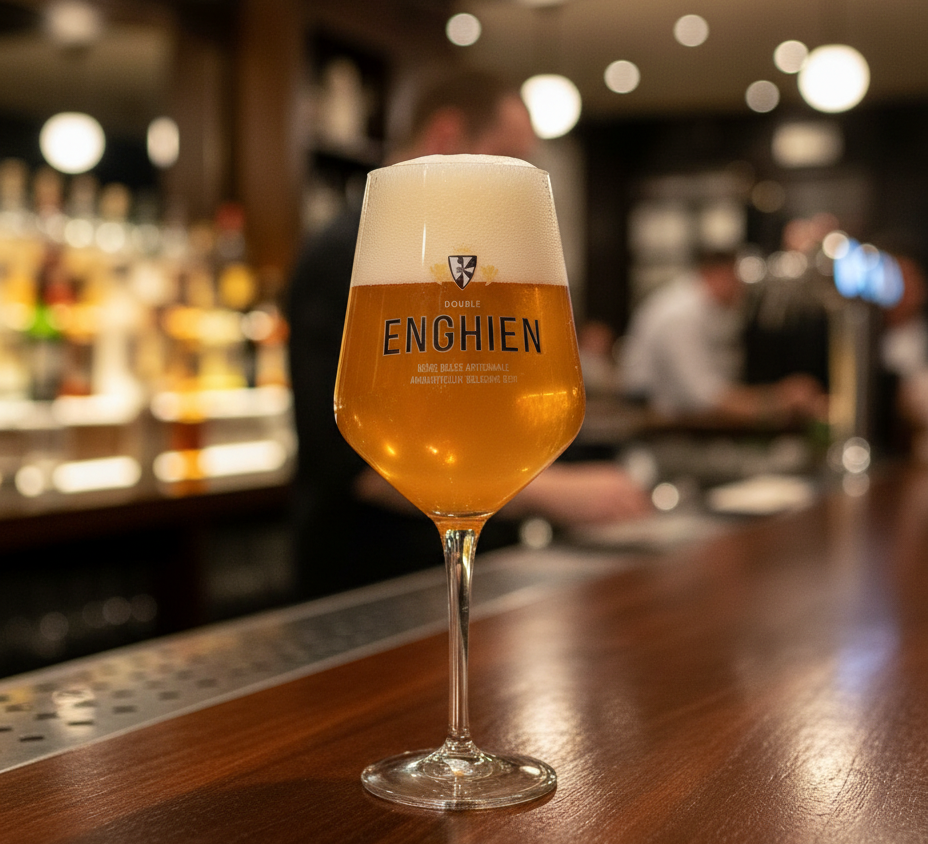 Enghien D'Hiver: Wenn die belgische Nacht nach Bier duftet Bierglas - Enghien D'Hiver: Wenn die belgische Nacht zum Biergeschmack wird