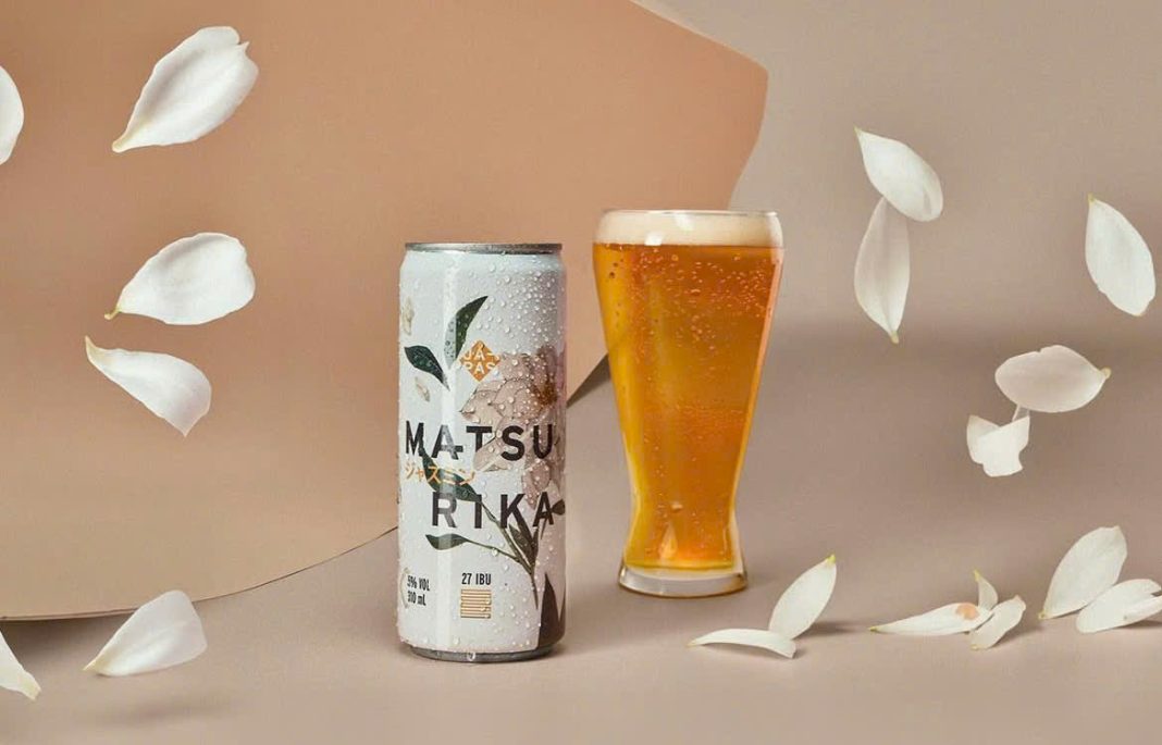 Matsurika, die Jasminblüte, die Duft in der Welt des Bieres verbreitet