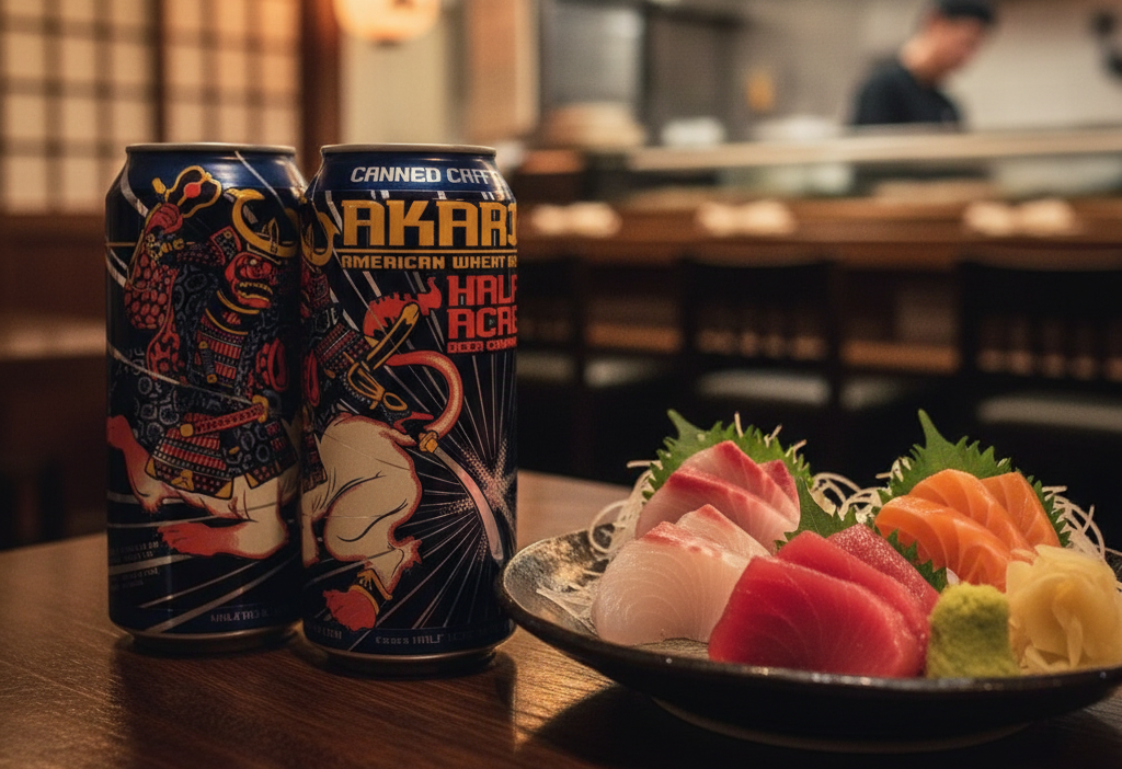 Dieses frische Sashimi passt perfekt zu diesem Bier - Akari Shogun: Begegnung mit dem sanften Licht